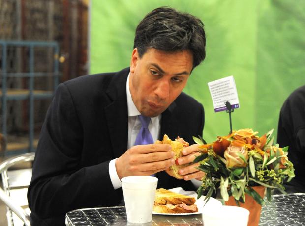Ed Miliband was mocked for these bizarre snaps of him eating a bacon sandwich in 2014