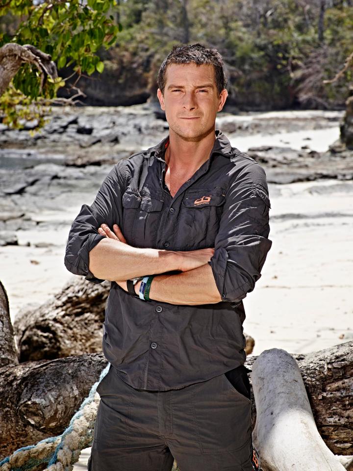  Bear Grylls' Celebrity Island follows celebs left on an island to fend for themselves