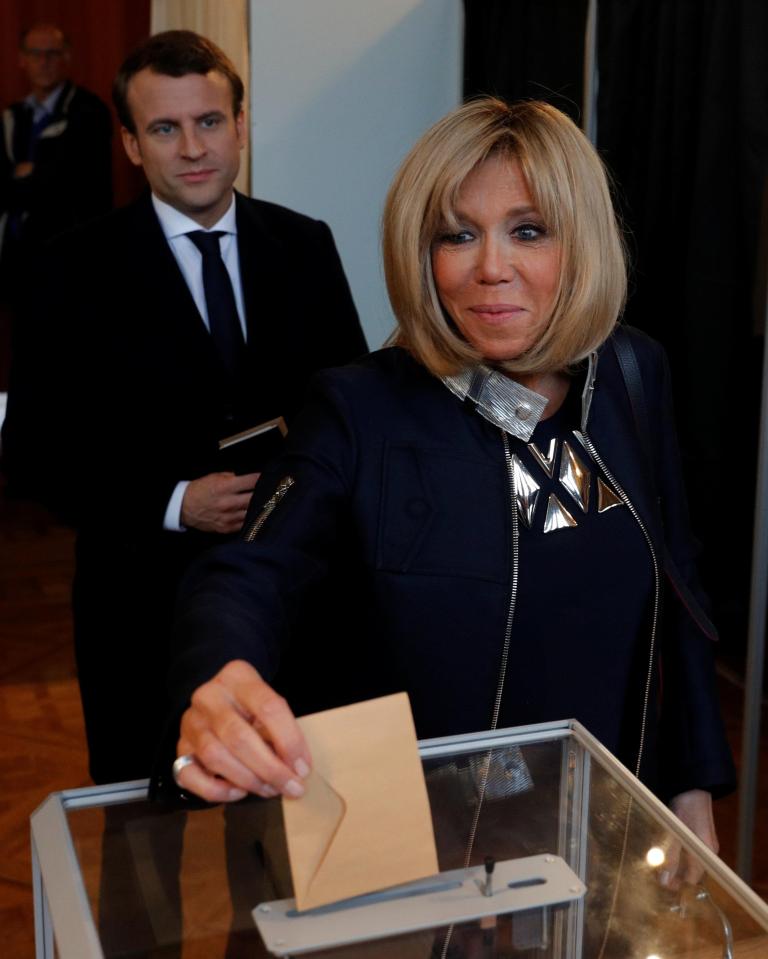 Macron's wife Brigitte Trogneux said she and her hubby 'love Britain' 