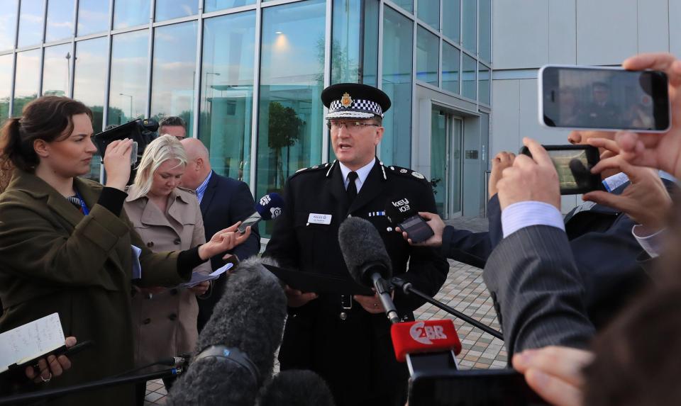  Greater Manchester Police chief constable Ian Hopkins has said there were children among the 22 killed