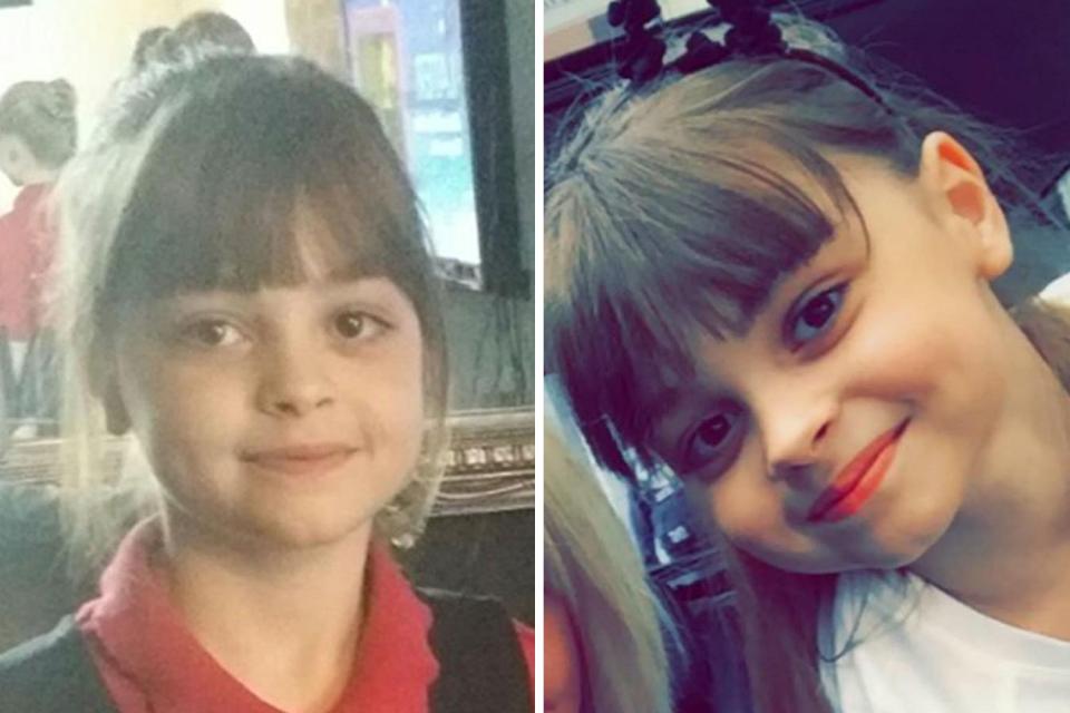 Saffie Rose Roussos, eight, was killed in last night’s suicide bomb attack, teachers say