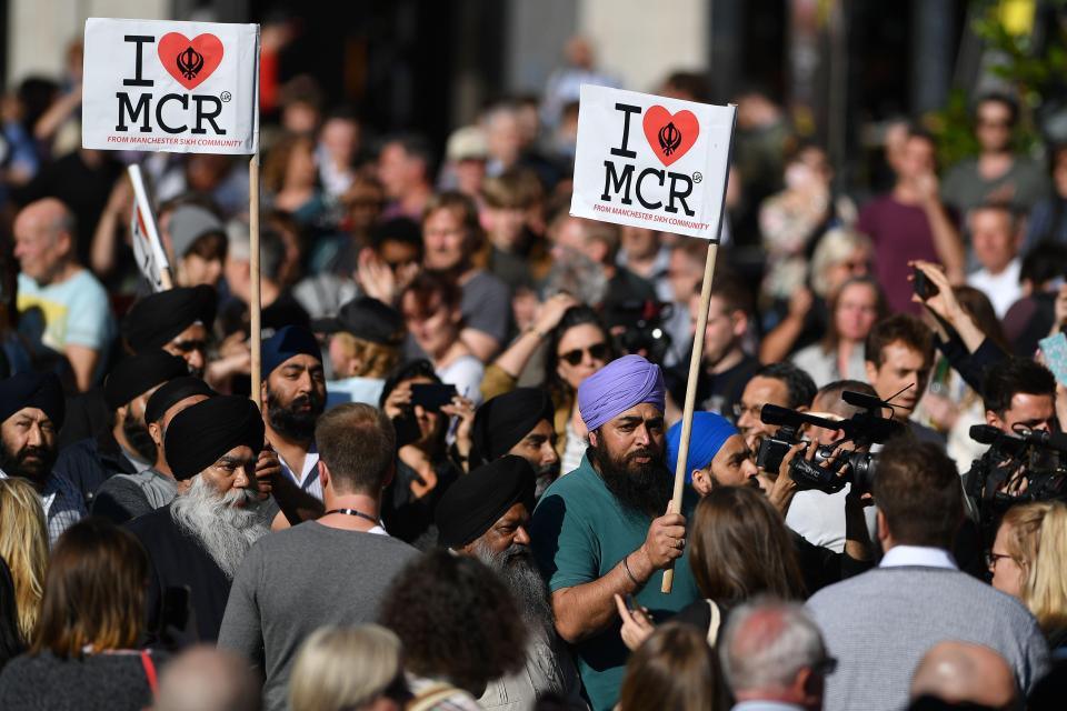 Greater Manchester Police's Ian Hopkins said: "Last night, in the most atrocious circumstances, the people of Greater Manchester showed the world how much we care"