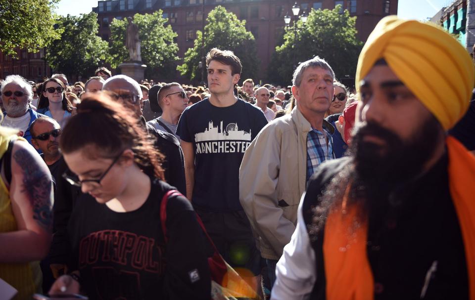 Manchester celebrated its diversity and togetherness in the spine-tingling gasthering