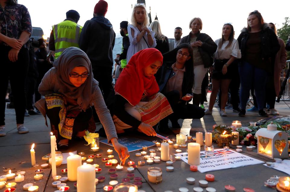  People from different communities and of different faiths joined together in mourning