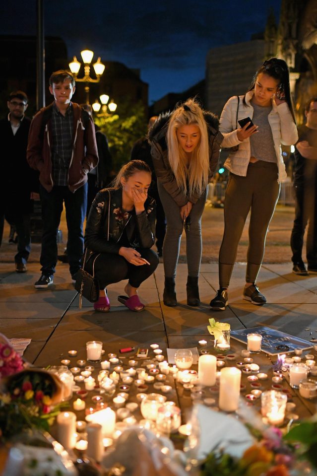  Some attendees at the vigil were overwhelmed by emotion