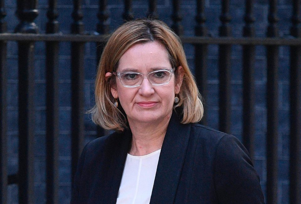 Home Secretary Amber Rudd attacked US officials for leaking details