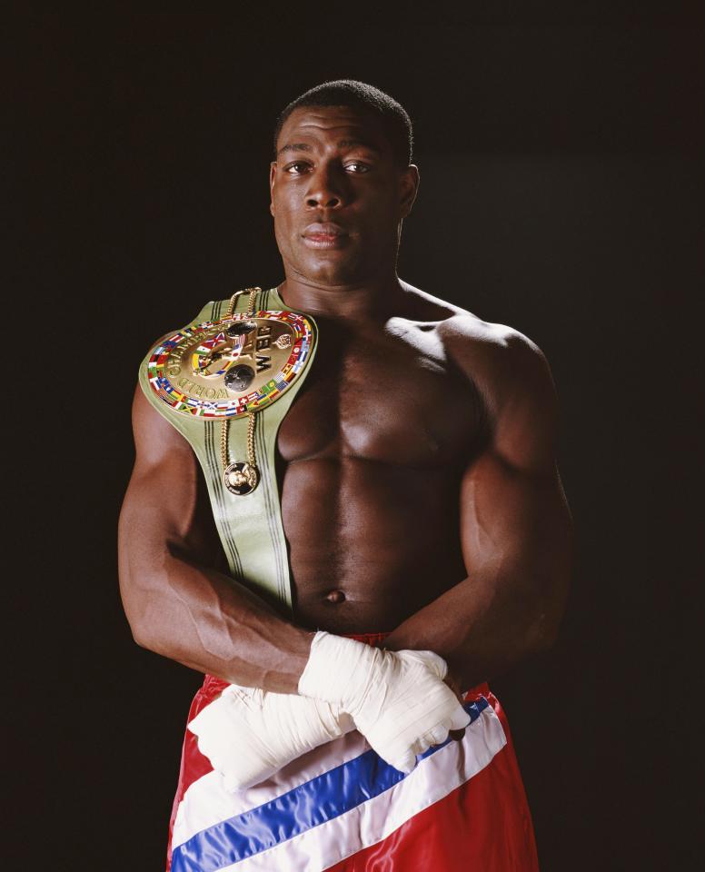  Frank Bruno is a national hero after finally lifting the heavyweight title