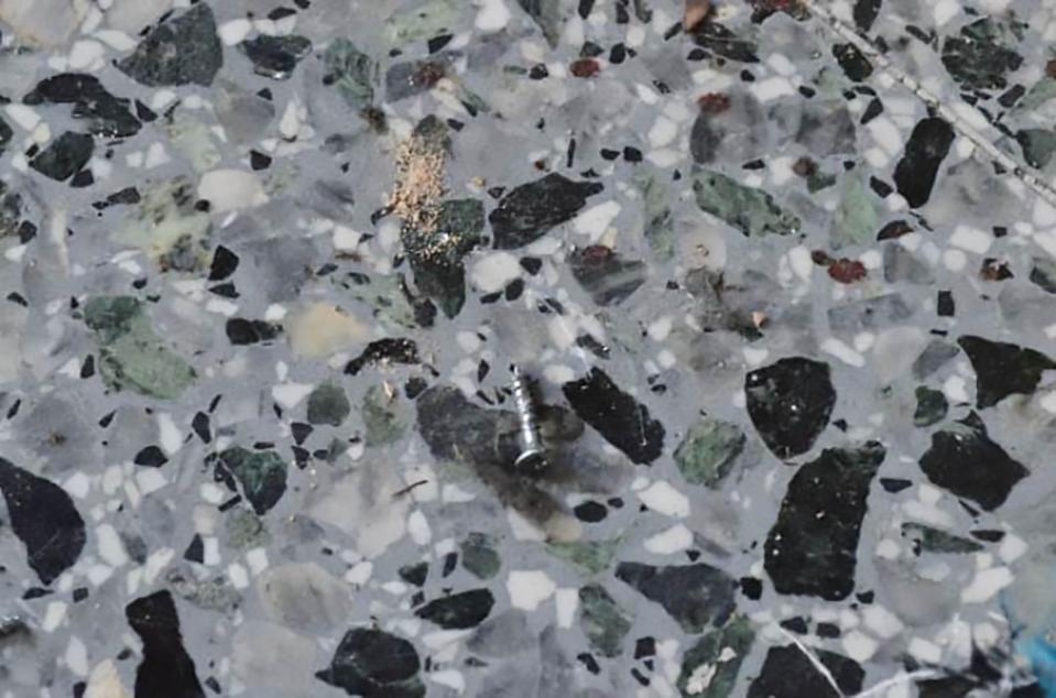 Metal nuts and screws used as shrapnel to tear into blast victims 