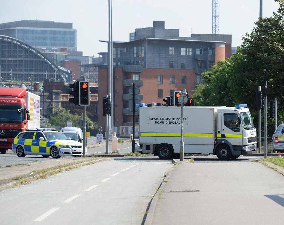  A bomb disposal squad was called in to the alert this morning but it has now been deemed safe