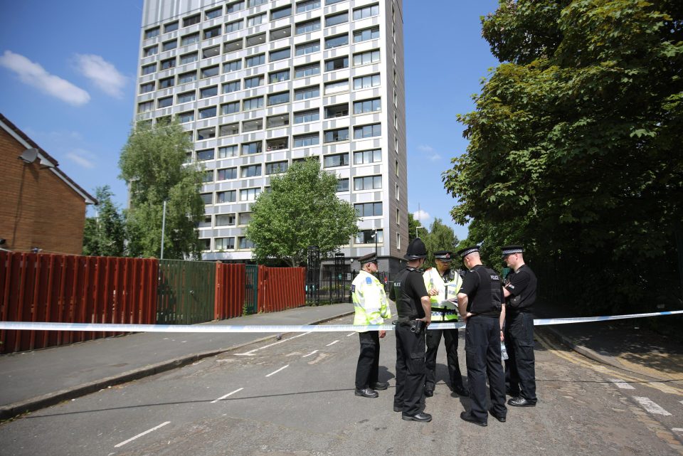  Armed cops, the Army and a bomb disposal squad were called in to respond to a suspicious package- which was later deemed safe