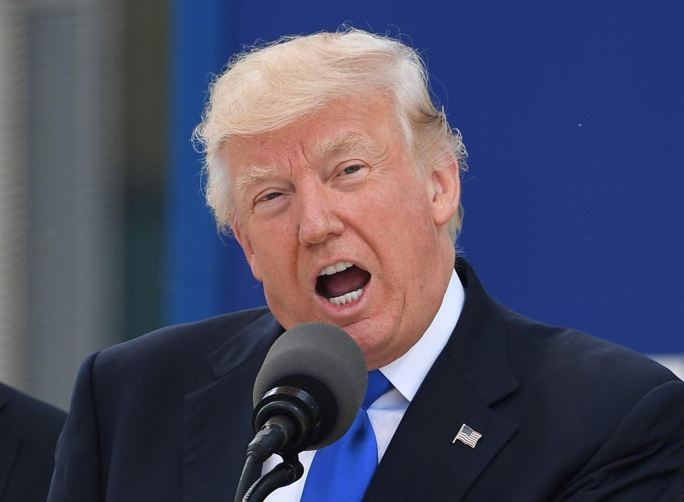 Donald Trump has hit out at 'deeply troubling' leaks of intelligence about the Manchester attack