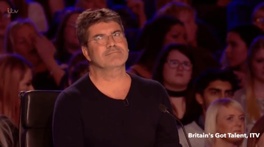 But Simon remained unimpressed
