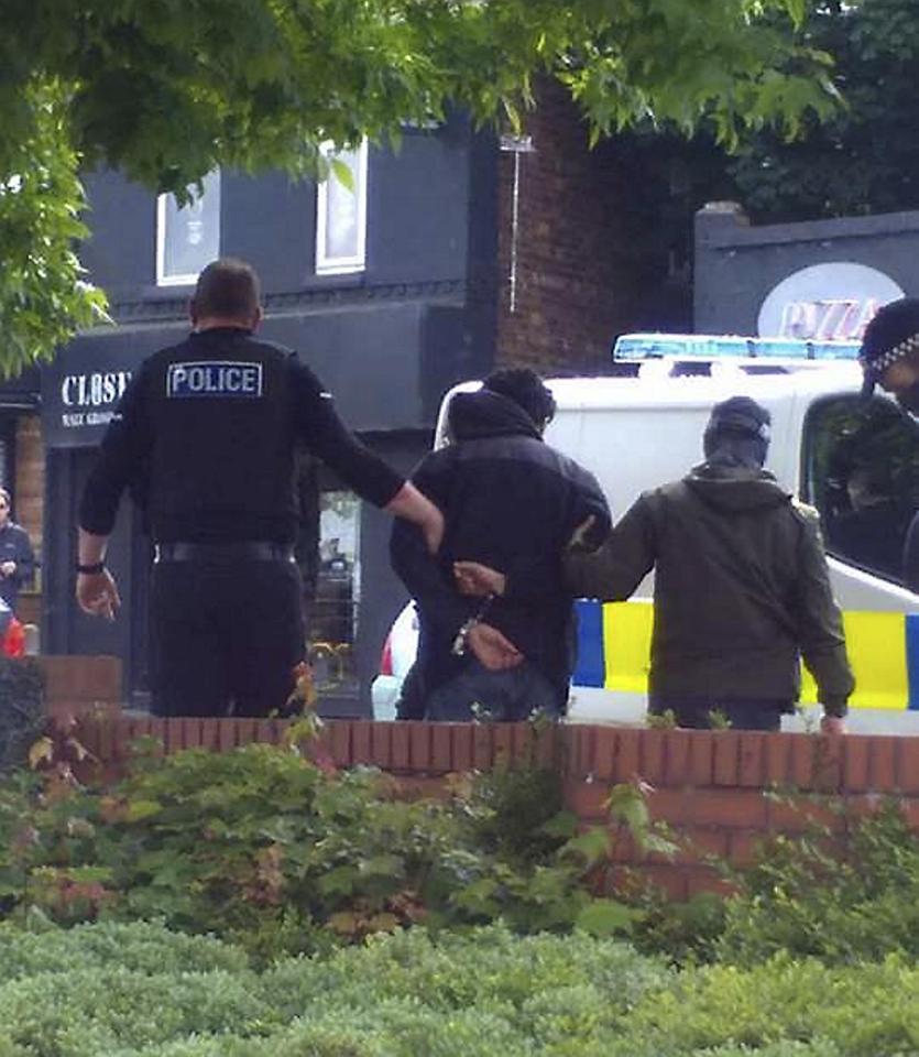 Armed cops arrested the Manchester suicide bomber’s brother Ismail Abedi