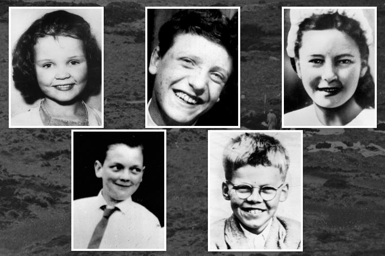Brady and Hindley's five victims were murdered brutally by the twisted pair
