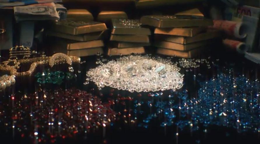  The team successfully managed to steal millions of pounds worth of jewels