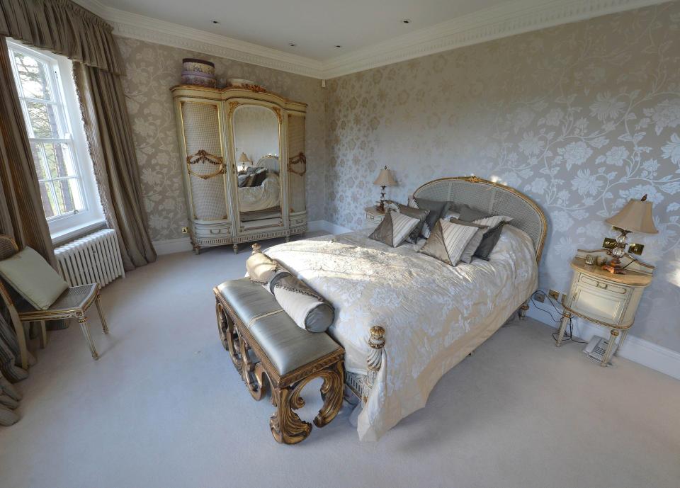  The lavish bedroom suites are perfect for newlyweds