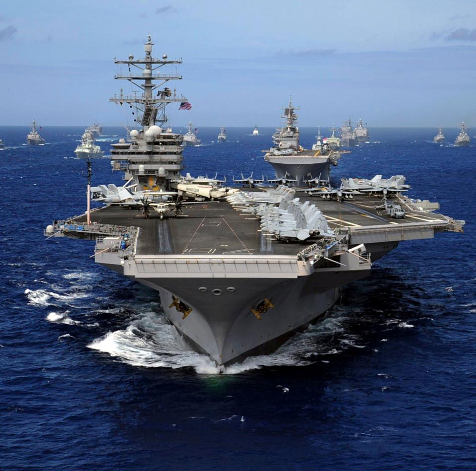President Donald Trump has ordered the USS Ronald Reagan to the Korean peninsula