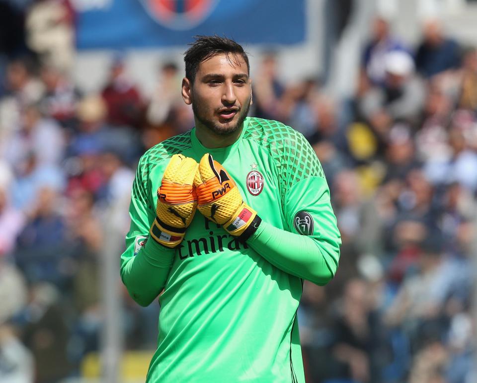 Juventus admit they are considering a move for Gianluigi Donnarumma
