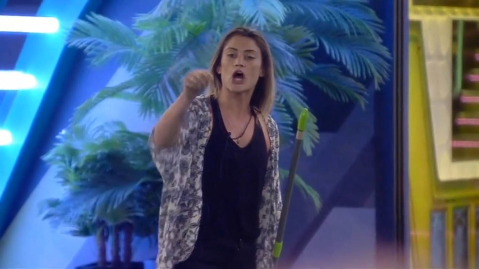  Katie Waissel certainly told Heavy D off in the CBB house