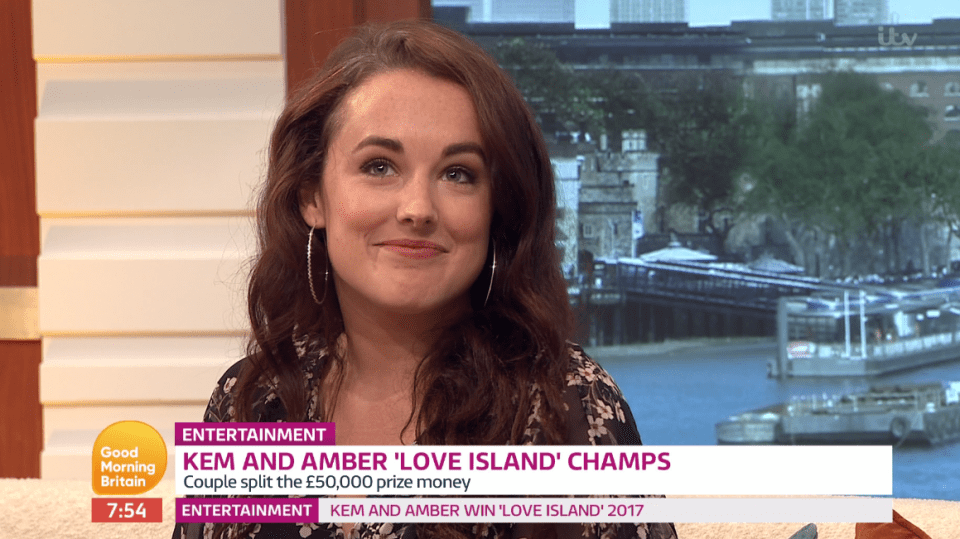 Piers Morgan grilled Amber Davies' lookalike sister on today's show 