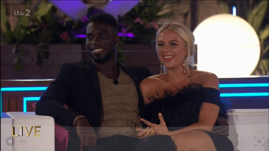 Gabby Allen and Marcel Somerville came in fourth in tonight's final