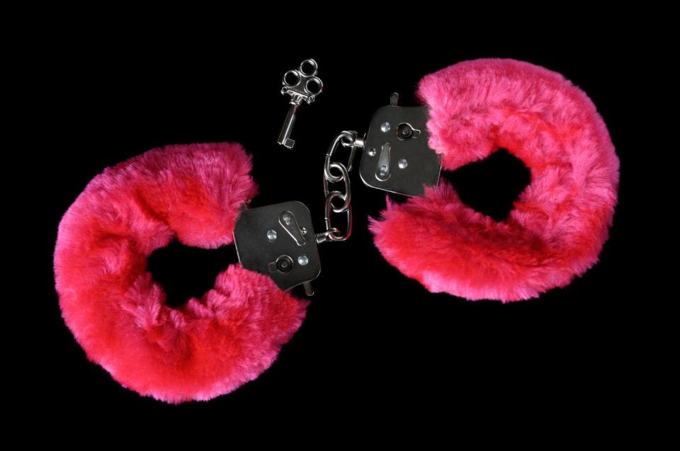 Why spend the ill-gotten gains on a private jet or holiday, when you can send Jeremy some 'sex' handcuffs