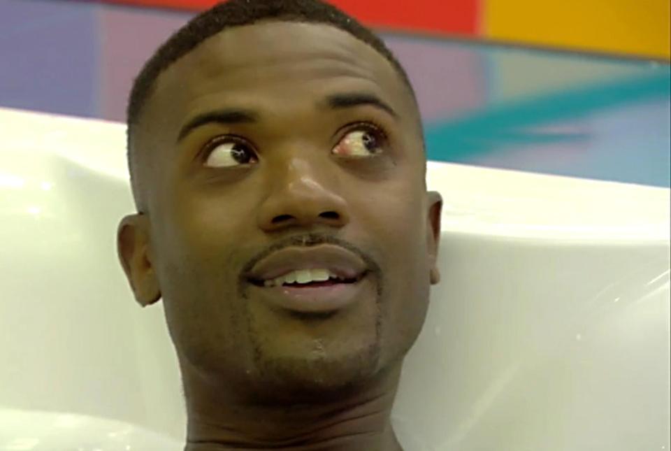  Ray J was in the running to win before being removed for a mystery toothache