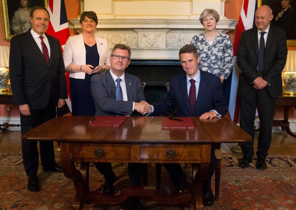 DUP and Tories strike a deal