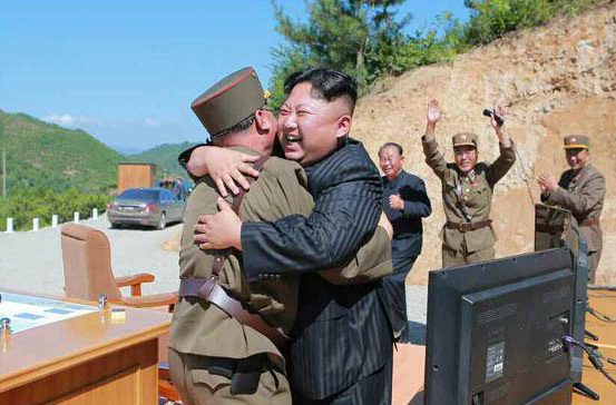  Kim Jong-un was all smiles after his latest missile launch