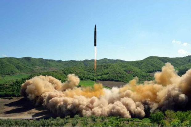 Test-launch of the Inter-continental Ballistic Rocket Hwasong-14