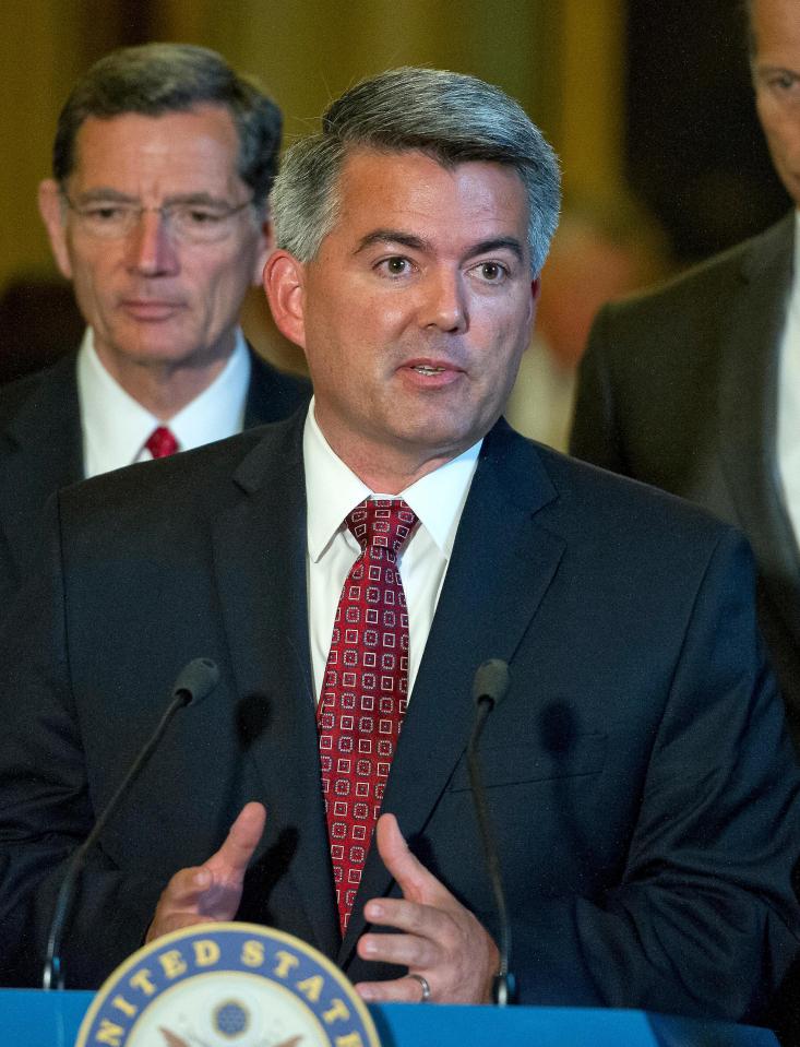  Senator Cory Gardner said America was prepared to use its mighty military