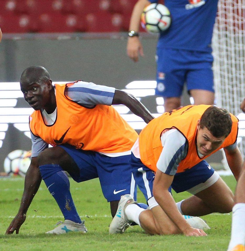 Andreas Christensen is getting down to the job of breaking into the first-team squad 