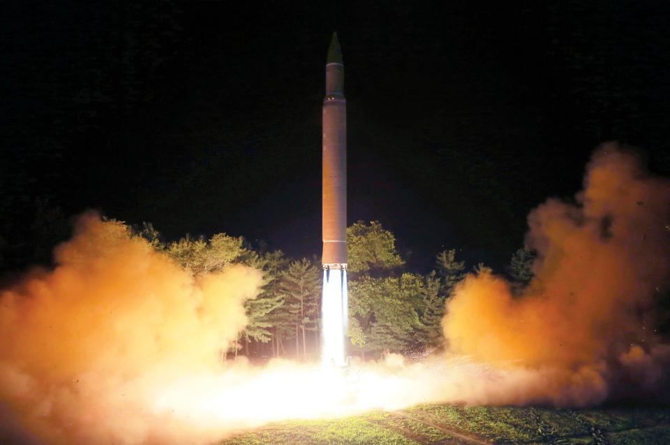 Friday's launch of a Hwasong-14 intercontinental ballistic missile at an undisclosed location in North Korea