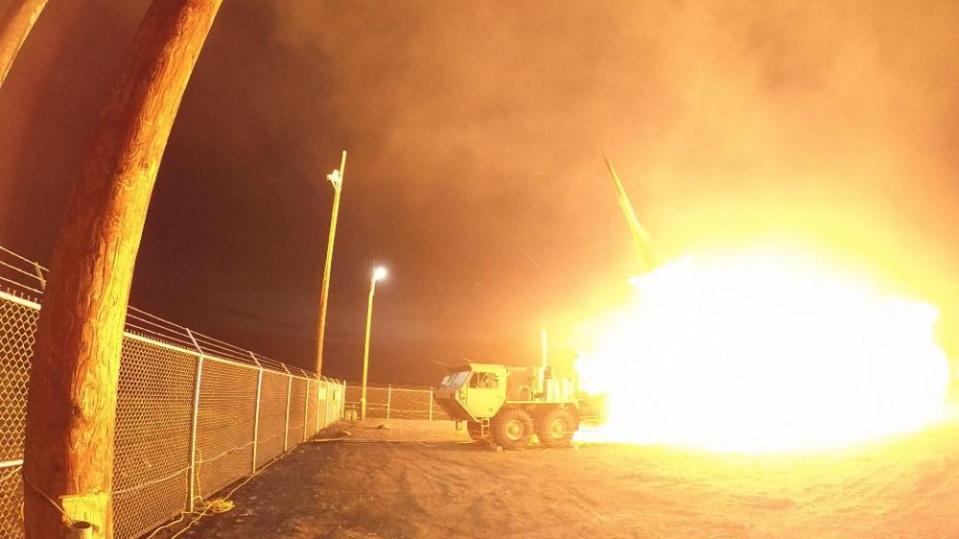  This is the 15th such test for the THAAD weapons system