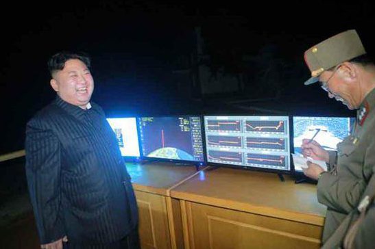  The dictator was shown in images released by state media