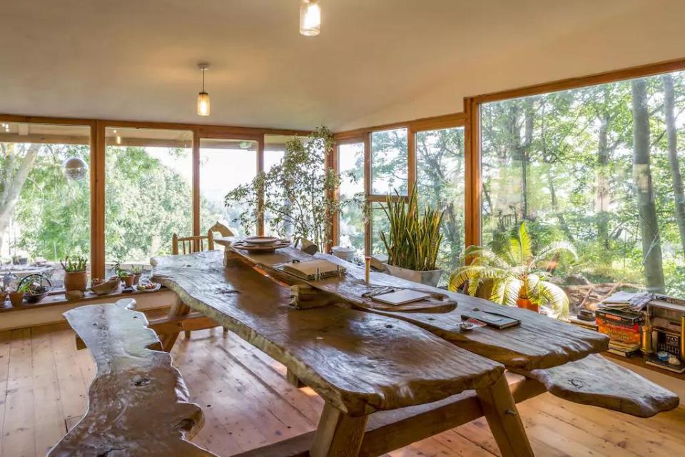 An en-suite bedroom in this eco-house costs £45 per night 