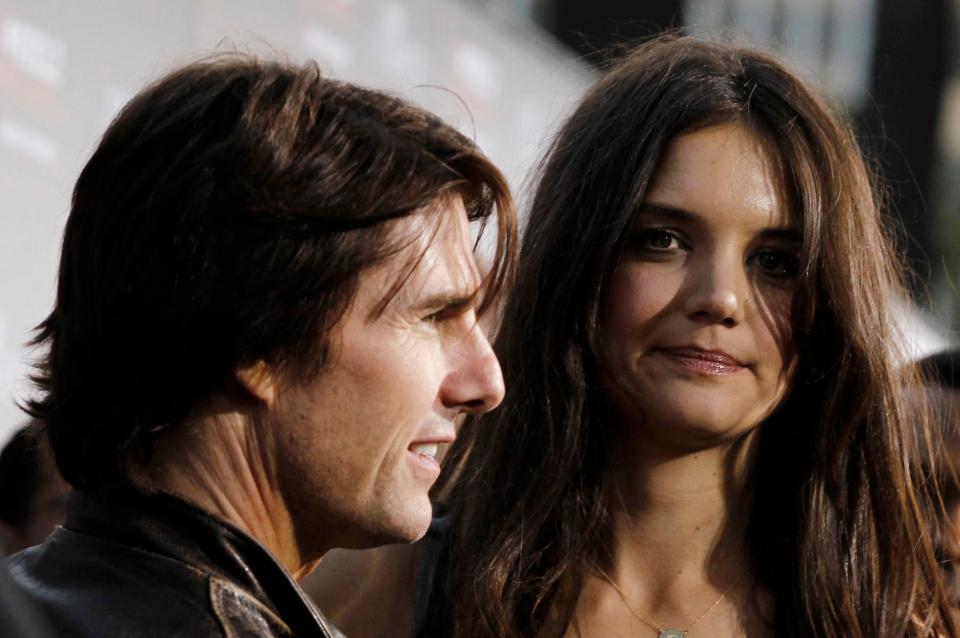Although it looked like Tom was in control of the divorce, Katie seemed to be calling the shots