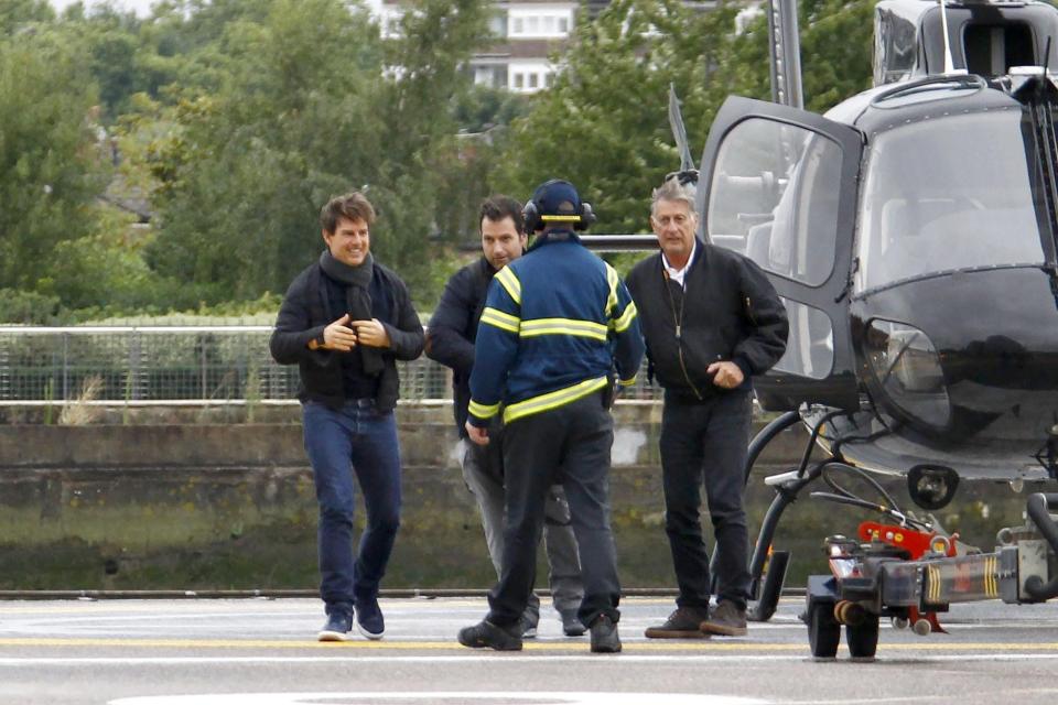  Tom is reprising his role in a much-anticipated Top Gun sequel