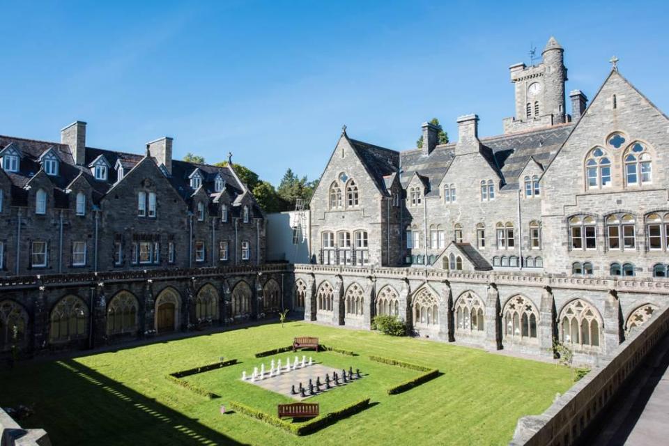 A one-bedroom apartment at a former abbey at Loch Ness costs £85 per night 