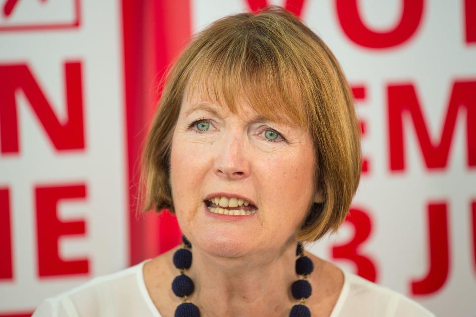  Harriet Harman branded any man that doesn't change a nappy 'deadbeat dads'