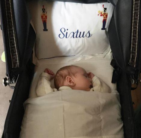  Jacob Rees Mogg has shared a very cute new picture of his youngest child