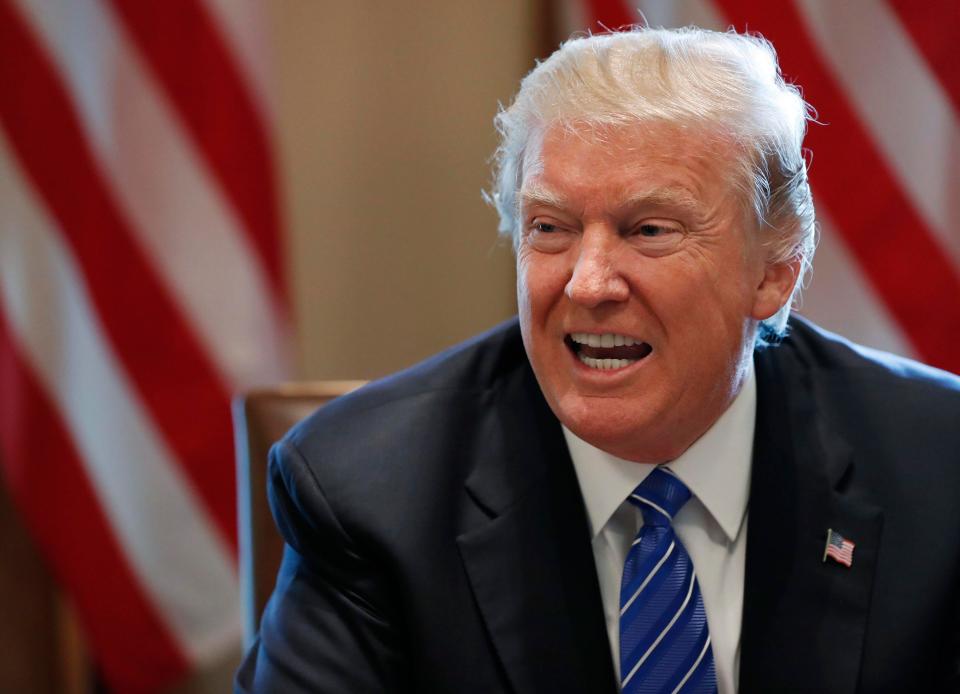  President Donald Trump has yet to comment on today's missile outrage