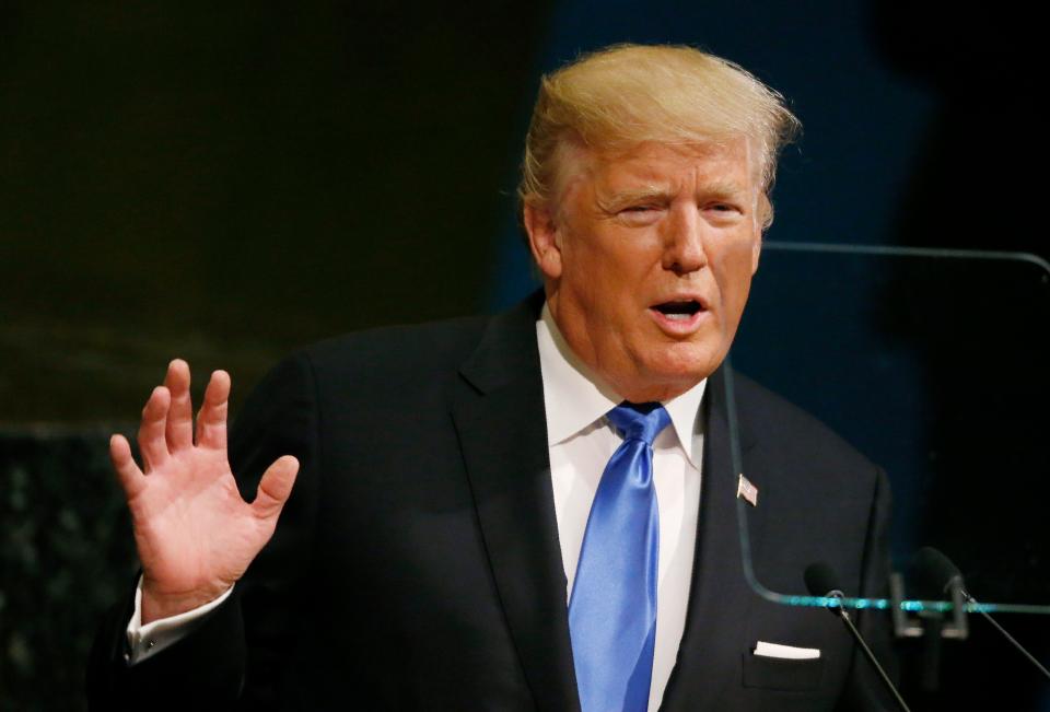  President Trump targeted North Korea in his first UN speech