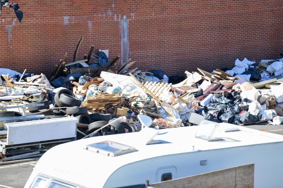  One resident in Holloway accused the travellers of 'making a nuisance of themselves'