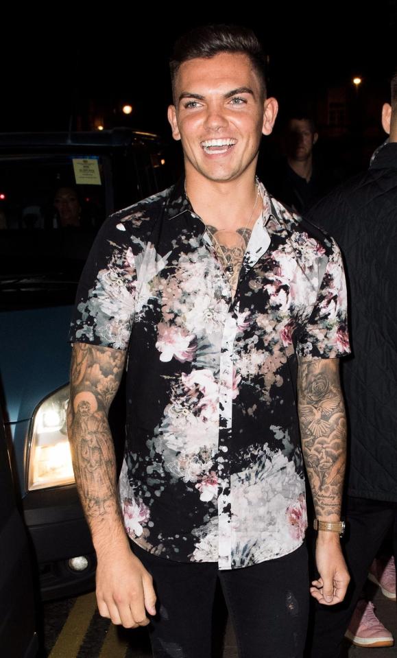  He's gone from sizzling in Love Island to the chilly streets of the north east