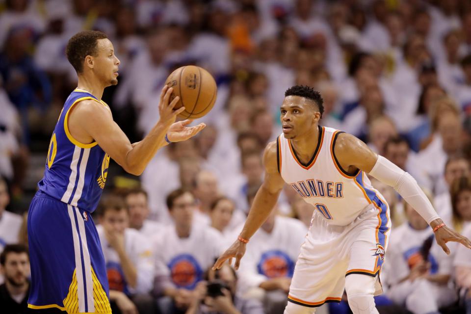  Payton ranks Steph Curry below Russell Westbrook in his top five point guards of today