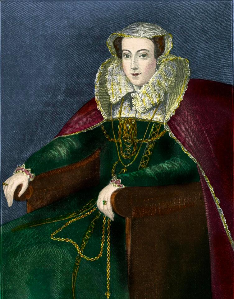 Mary Queen of Scots who had her head chopped off