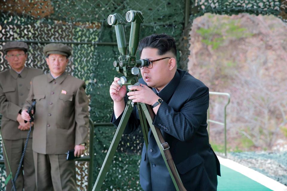  Kim oversees the launch of another ballistic missile