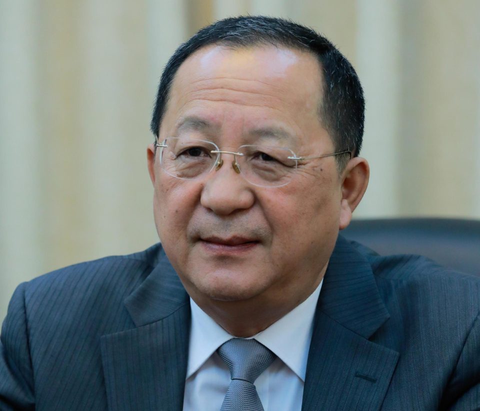 North Korean foreign minister Ri Yong-pil said his country could test a nuke over the Pacific 