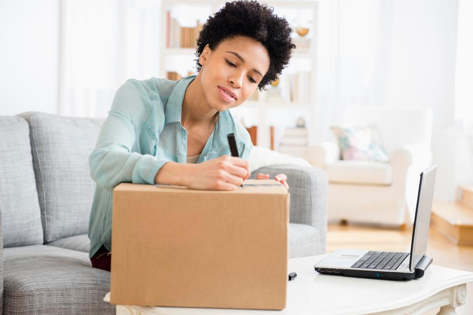  Brits said they smiled when their internet purchase arrived